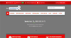 Desktop Screenshot of netklimaservisi.com