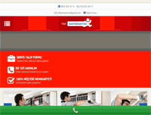Tablet Screenshot of netklimaservisi.com